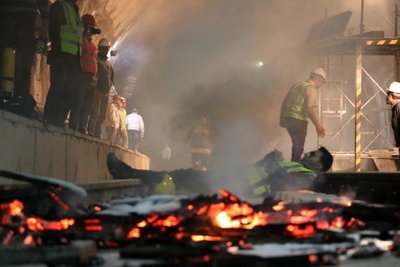 برگزاری مانور واکنش شرایط اضطراری در متروی اصفهان