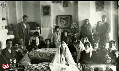 مراسم پاگشايی عروس در قدیم