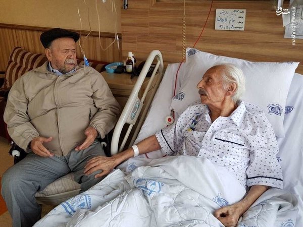  عیادت پدرسالار از جمشید مشایخی