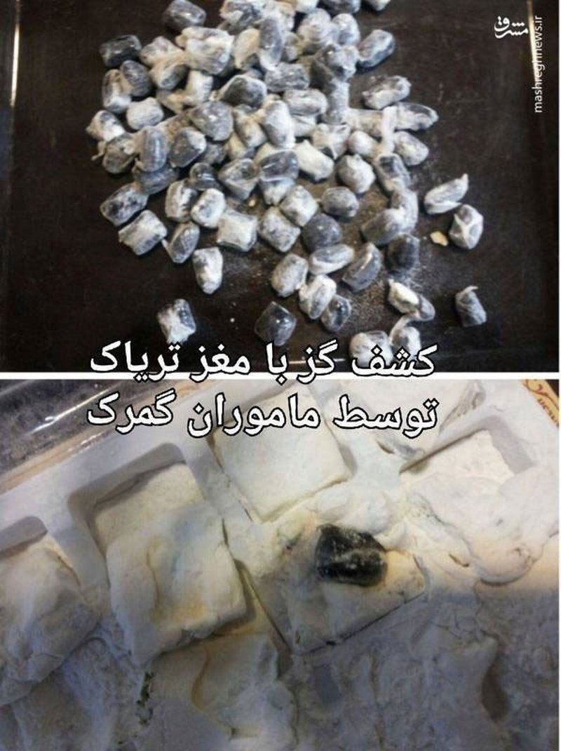 گز با مغز تریاک