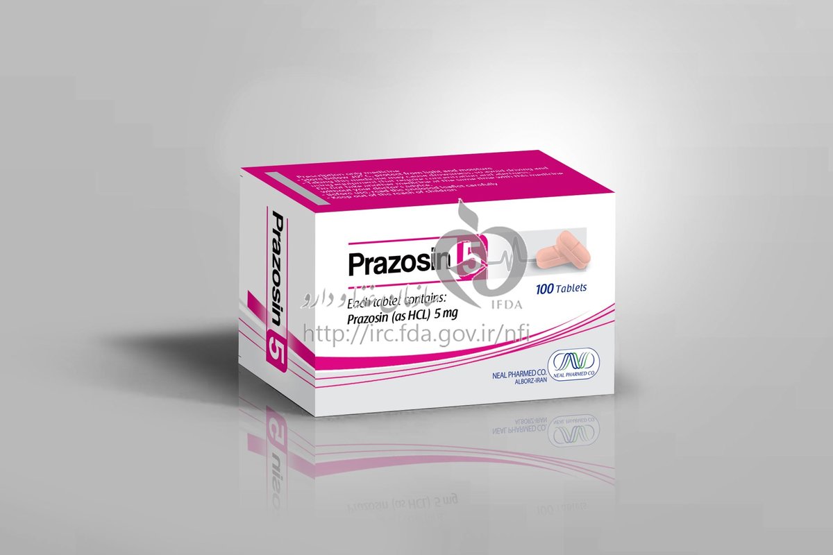 قرص پرازوسین ۱ برای چیست؛ عوارض، قیمت و جایگزین دارو