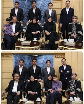 خانواده اسحاق جهانگیری