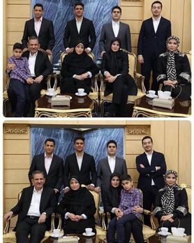 خانواده اسحاق جهانگیری