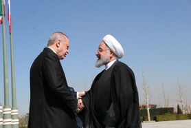 استقبال رسمی اردوغان از روحانی