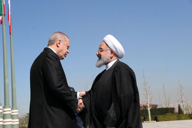 استقبال رسمی اردوغان از روحانی