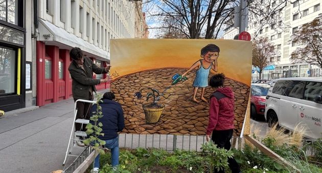 حضور پیام پورفلاح هنرمند ایرانی در نمایشگاه بین‌المللی «فیلومنا+» در وین