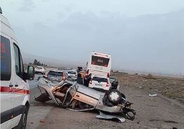 مرگ در پی تماشای صحنه تصادف