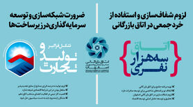 لزوم شفاف‌سازی و استفاده از خرد جمعی در اتاق بازرگانی