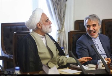 خنده‌های روحانی، نوبخت و ... در جلسه اقتصادی