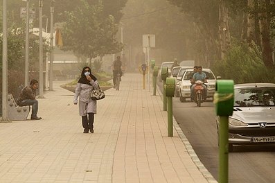 آخر هفته غبارآلود در انتظار اصفهان