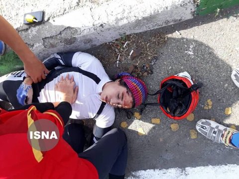 همسر رکابزن فوت شده: گاردریل عامل مرگ بود/ از شهرداری شکایت کردم