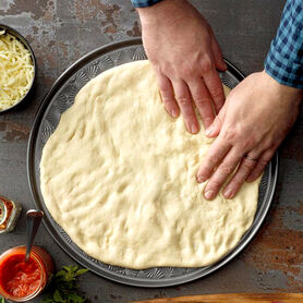 صفر تا صد طرز تهیه پیتزا مخلوط