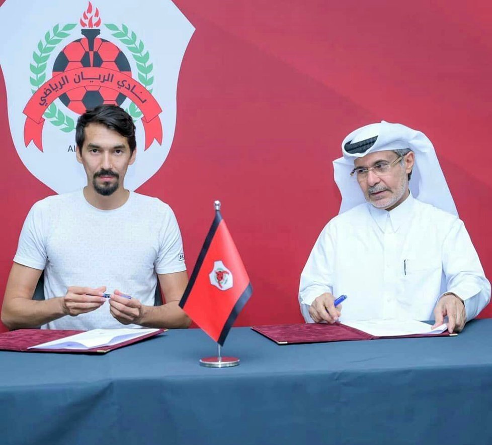 (عکس) رونمایی از ستاره ایرانی تیم والیبال الریان