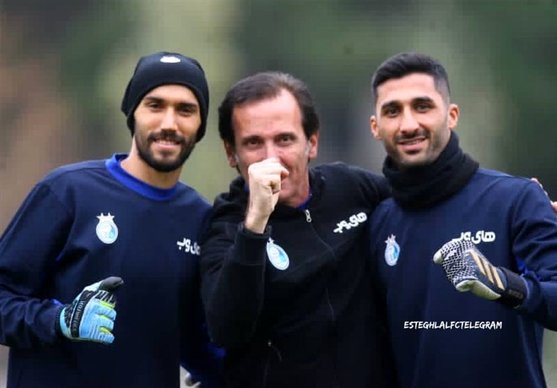 پایان کدورت‌ها بین حسینی و مظاهری/ حضور مددی در تمرین استقلال + عکس