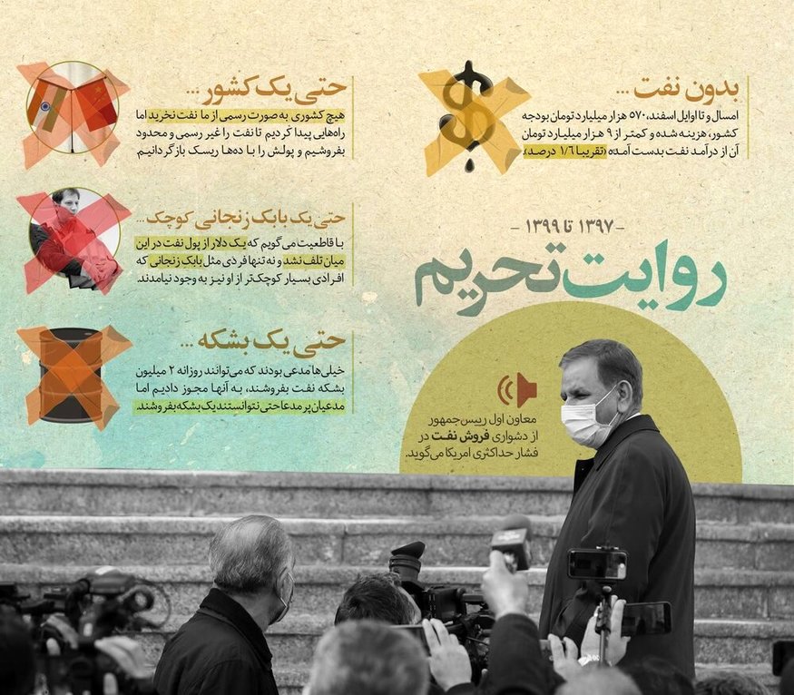 پاسخ وزیر نفت احمدی‌نژاد به جهانگیری: فروش ۱۰ کشتی نفت افتخار دارد؟!