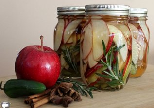 انواع روشهای تهیه ترشی سیب