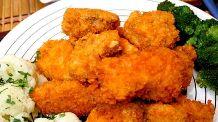 مرغ سوخاری زنجفیلی + طرز تهیه