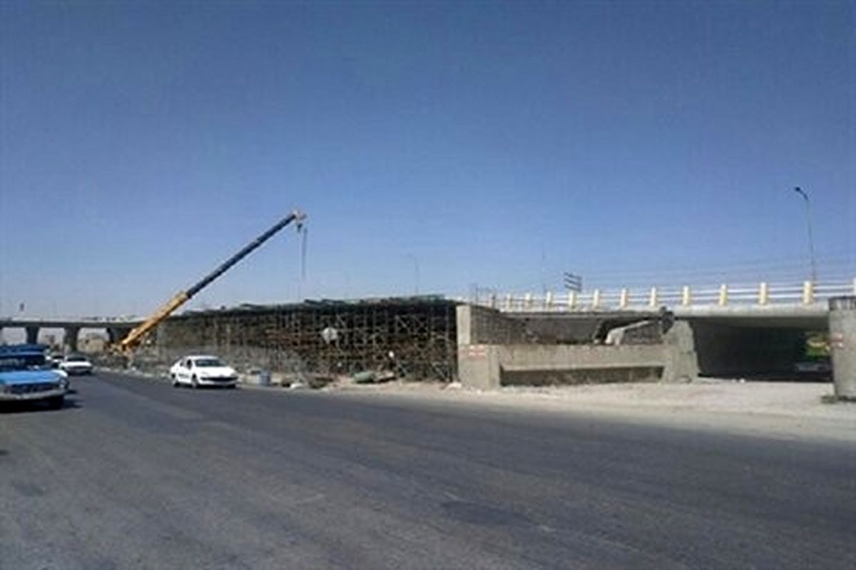 پیشرفت ۶۴ درصدی پروژه تقاطعهای غیرهمسطح شهید کشوری