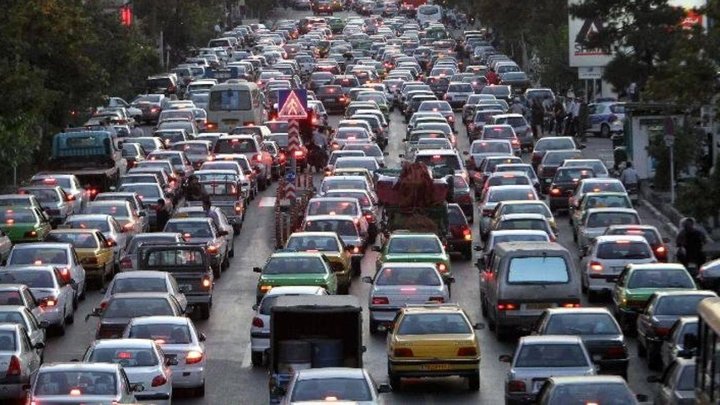 ترافیک سنگین در مسیر بزرگراه بابایی و نواب