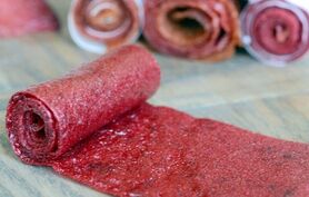 طرز تهیه لواشک سیب