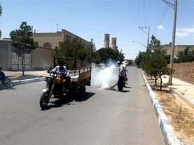 عملیات سم پاشی بیش از 4 هزار منهول فاضلاب نایین