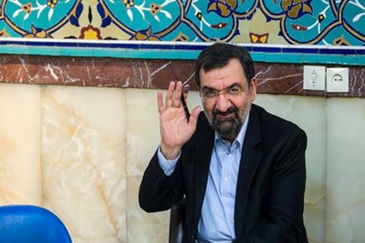 «محسن رضایی» وارد حرم حضرت عبدالعظیم(ع) شد