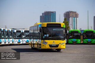 اضافه شدن ۴۵ دستگاه اتوبوس جدید به ناوگان اتوبوسرانی