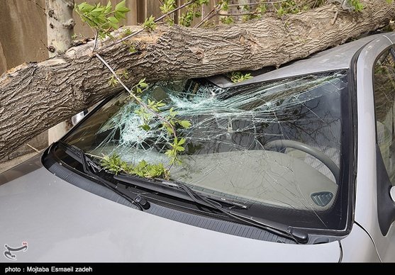 هواشناسی ایران ۱۴۰۰/۰۵/۱۷| هشدار تندباد و آبگرفتگی معابر در ۱۳ استان