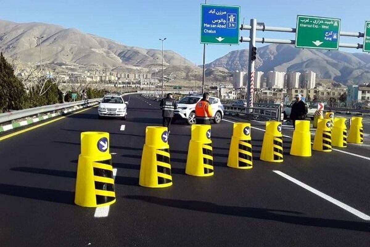 محور چالوس تا ساعت ١٧ امروز مسدود است