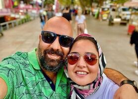 نرگس محمدی و علی اوجی در چهارمین سالگرد ازدواجشان