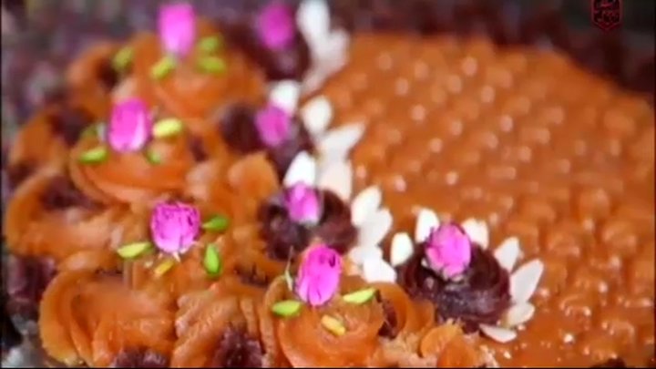 طرز تهیه حلوای سه آرد مجلسی + فیلم
