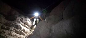 نجات ۳ کوهنورد گرفتار در کوه صفه اصفهان