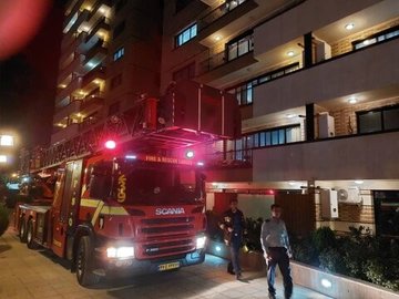 حریق و دودگرفتگی منزل مسکونی در بلوار کشاورز