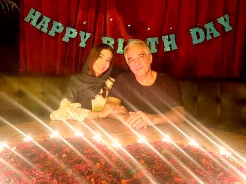 ایرج نوذری در سالروز تولد دخترش