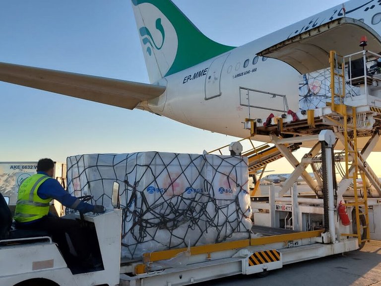 اولین محموله واکسن تک دُز برای ۳ تا ۱۷ ساله‌ها را وارد کشور شد | تحویل ۶ میلیون سینوفارم به وزارت بهداشت