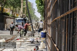 پیشرفت ۳۵ درصدی عملیات اجرایی پروژه پارکینگ زیرسطحی توحید