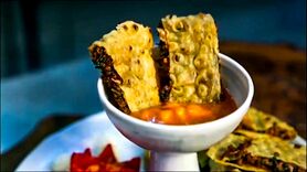 طرز تهیه چیپس گوشت خانگی + فیلم