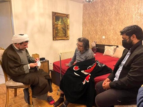 عیادت نمایندگان شهردار تهران از رضا رویگری