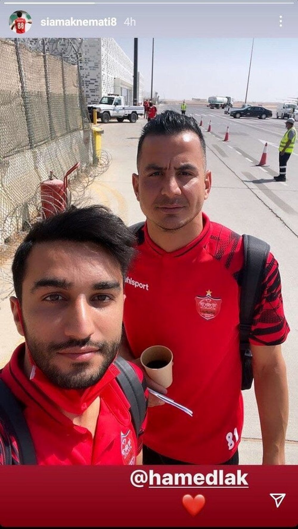 سیامک نعمتی به حواشی اختلاف با حامد لک پایان داد+ عکس