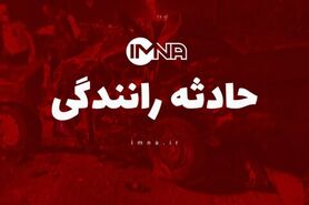 تصادف هولناک تریلی و نیسان ۵ مصدوم داشت