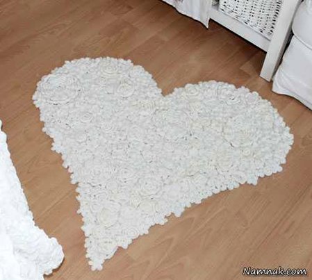 آموزش تصویری بافت پادری با قلاب به شکل گل