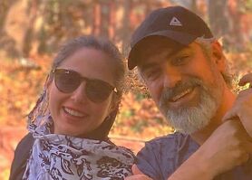 عکسهای دونفره رعنا آزادی ور و مهدی پاکدل