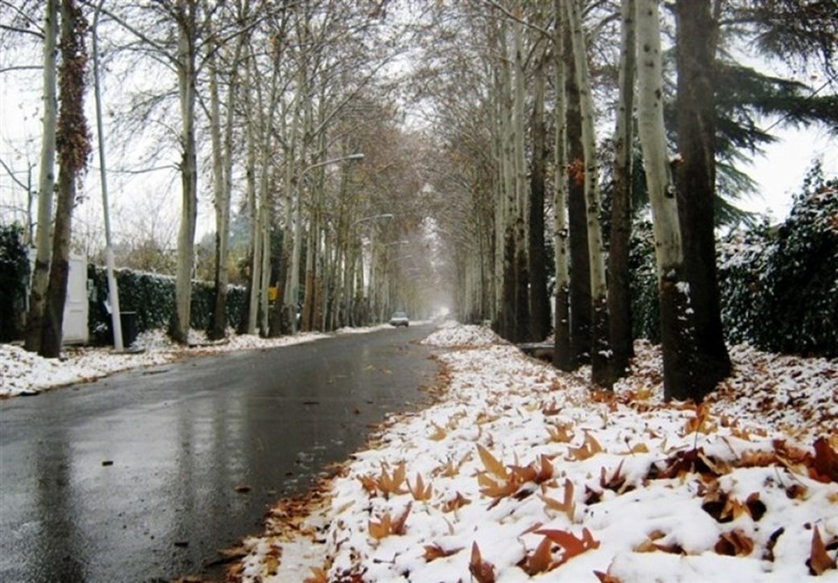 هواشناسی ایران ۱۴۰۰/۰۸/۰۸|بارش باران و برف ۶ روزه در ۱۹ استان