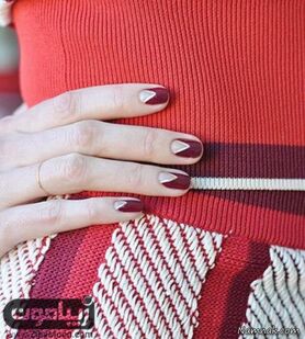 طراحی ناخن پاییزی شیک
