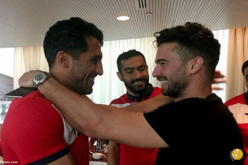 (ویدیو) شوخی جالب سروش رفیعی با وحید امیری