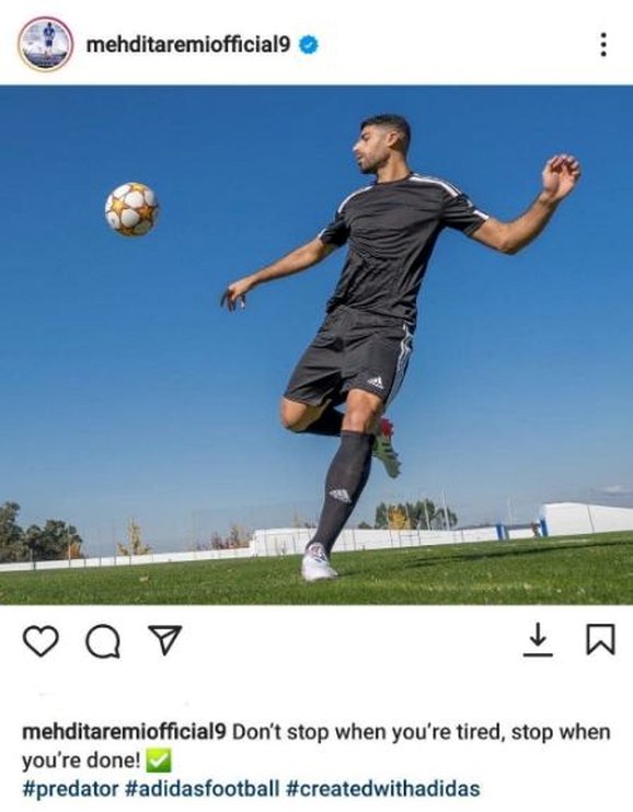 طارمی همکار جدید برند مشهور آدیداس