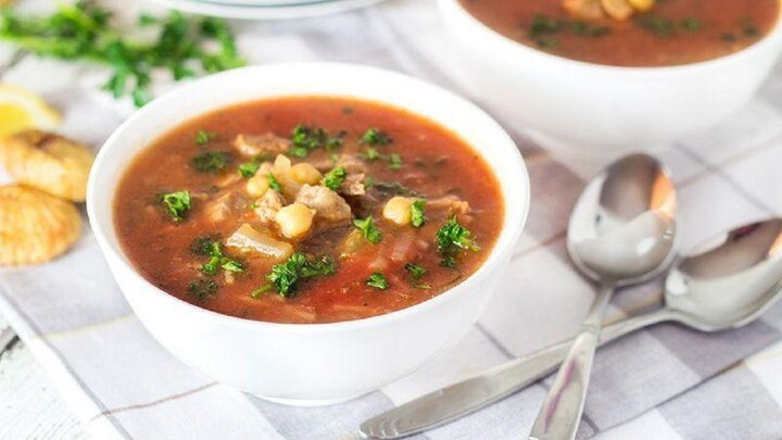 طرز تهیه سوپ مراکشی + فیلم