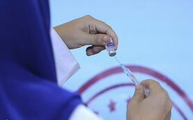 ۲۱.۸۳ درصد افراد بالای ۱۸ سال دوز سوم واکسن کرونا را تزریق کردند