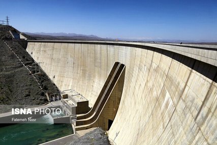 افزایش ورودی سد زاینده‌رود / ۹۰ درصد سد خالی است