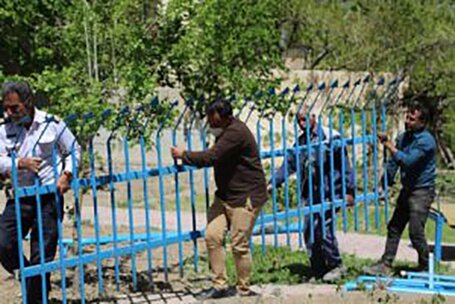 شرکت آبفای لنجان از بستر رودخانه زاینده رود عقب نشینی کرد